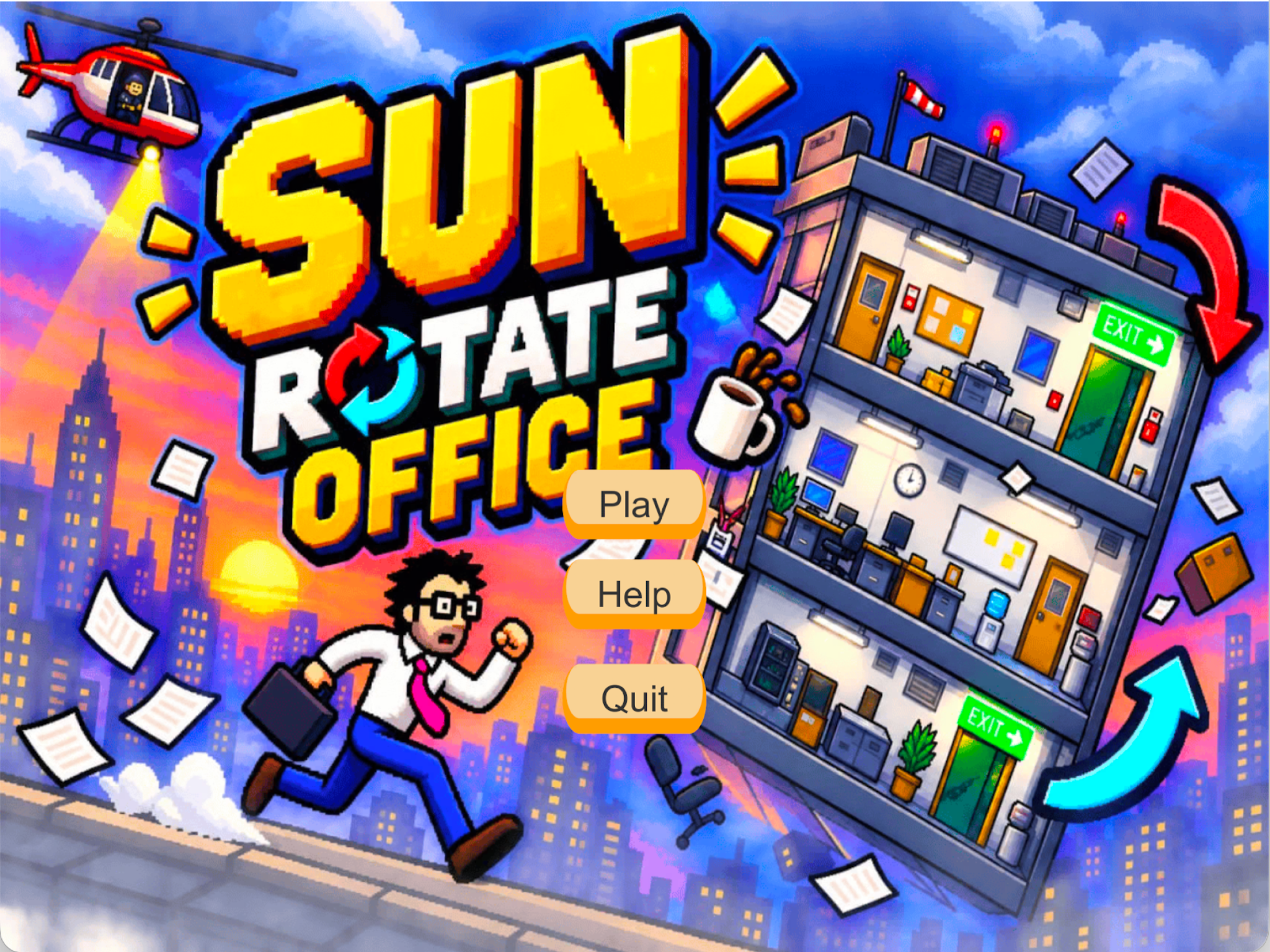 Sun Office Rotate game artwork